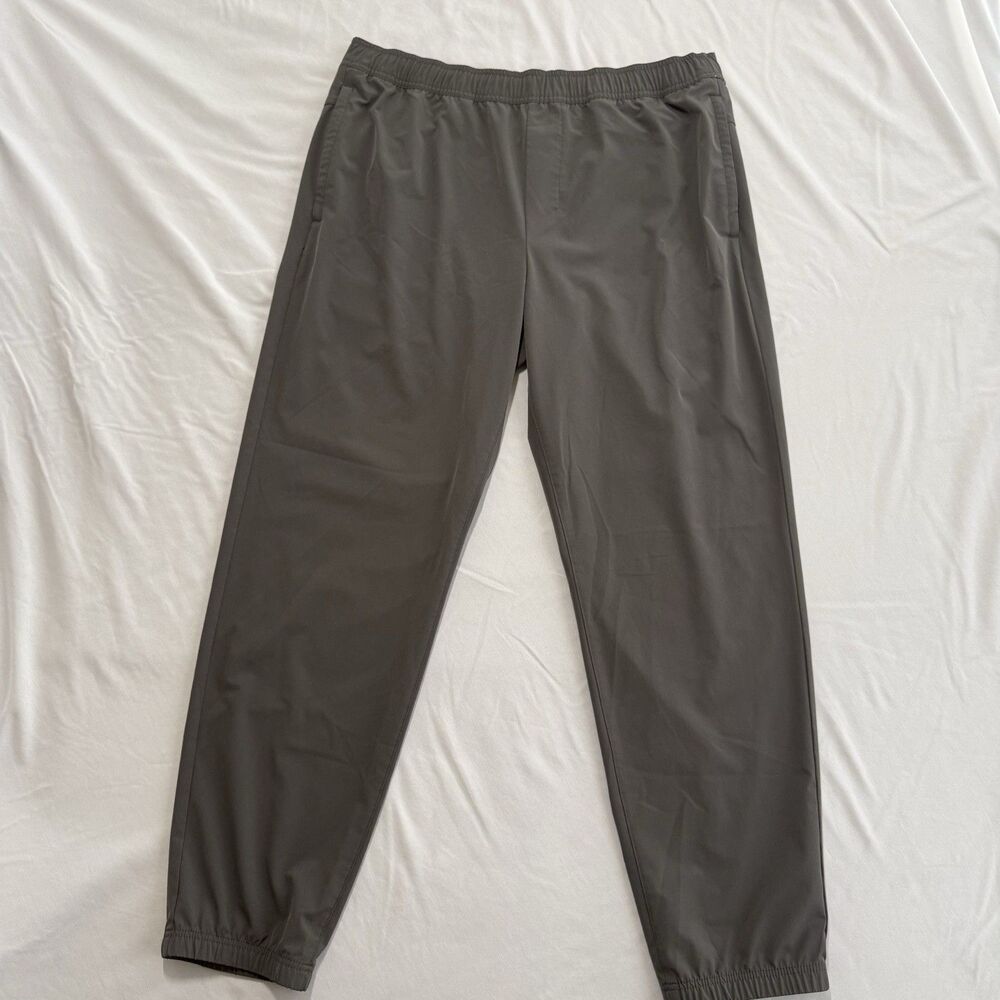 Soybu Jogger Pants Mens XL Gray Athletic Track Pants Stretch Elastic Waist